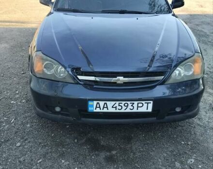 Синий Шевроле Эванда, объемом двигателя 2 л и пробегом 380 тыс. км за 3400 $, фото 11 на Automoto.ua