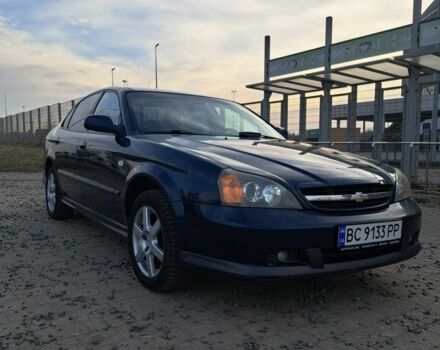 Синий Шевроле Эванда, объемом двигателя 2 л и пробегом 297 тыс. км за 4799 $, фото 5 на Automoto.ua