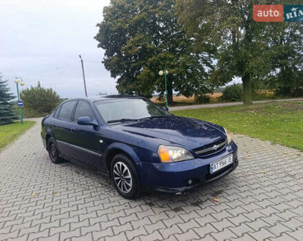 Синій Шевроле Еванда, об'ємом двигуна 2 л та пробігом 400 тис. км за 3300 $, фото 2 на Automoto.ua