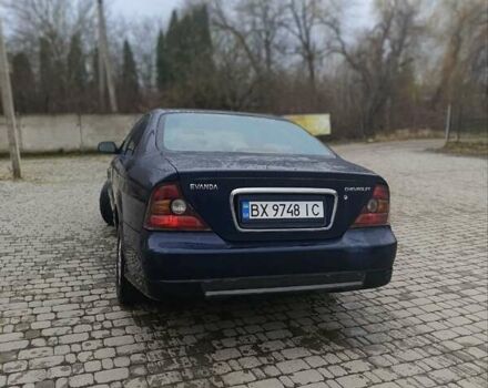 Синий Шевроле Эванда, объемом двигателя 2 л и пробегом 270 тыс. км за 2499 $, фото 6 на Automoto.ua