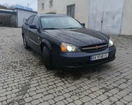 Синий Шевроле Эванда, объемом двигателя 2 л и пробегом 270 тыс. км за 2499 $, фото 2 на Automoto.ua