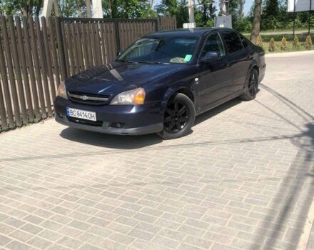 Синий Шевроле Эванда, объемом двигателя 2 л и пробегом 215 тыс. км за 1500 $, фото 1 на Automoto.ua