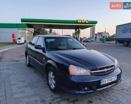 Шевроле Эванда 2006 в Залещиках на Automoto.ua Синий Шевроле Эванда, объемом двигателя 2 л и пробегом 265 тыс. км за 3000 $, фото 1 на Automoto.ua