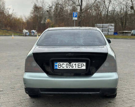 Зеленый Шевроле Эванда, объемом двигателя 2 л и пробегом 240 тыс. км за 1750 $, фото 4 на Automoto.ua