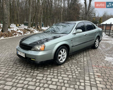 Зеленый Шевроле Эванда, объемом двигателя 2 л и пробегом 245 тыс. км за 1750 $, фото 1 на Automoto.ua