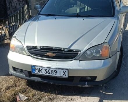 Зеленый Шевроле Эванда, объемом двигателя 2 л и пробегом 335 тыс. км за 2500 $, фото 1 на Automoto.ua