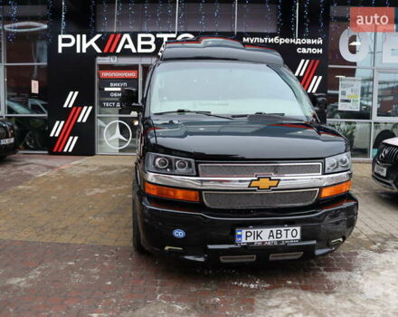 Черный Шевроле Експресс, объемом двигателя 5.3 л и пробегом 47 тыс. км за 47900 $, фото 1 на Automoto.ua