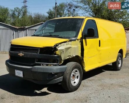Желтый Шевроле Експресс, объемом двигателя 4.3 л и пробегом 296 тыс. км за 18000 $, фото 1 на Automoto.ua