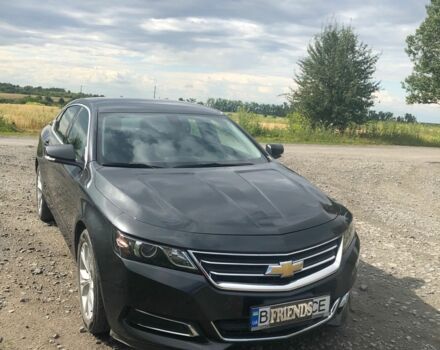 Черный Шевроле Импала, объемом двигателя 2.5 л и пробегом 111 тыс. км за 12400 $, фото 1 на Automoto.ua