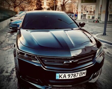 Черный Шевроле Импала, объемом двигателя 2.46 л и пробегом 225 тыс. км за 11900 $, фото 1 на Automoto.ua
