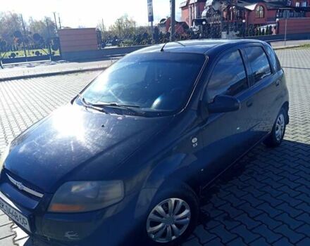 Черный Шевроле Калос, объемом двигателя 1.4 л и пробегом 221 тыс. км за 3300 $, фото 1 на Automoto.ua