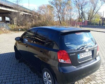 Черный Шевроле Калос, объемом двигателя 1.4 л и пробегом 221 тыс. км за 3300 $, фото 6 на Automoto.ua