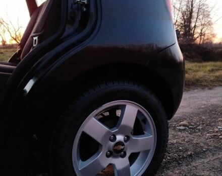 Черный Шевроле Калос, объемом двигателя 1.4 л и пробегом 120 тыс. км за 3799 $, фото 3 на Automoto.ua