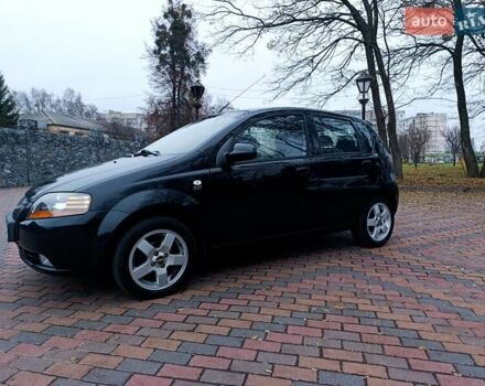 Черный Шевроле Калос, объемом двигателя 1.4 л и пробегом 167 тыс. км за 5299 $, фото 10 на Automoto.ua
