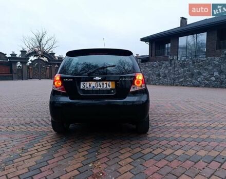 Черный Шевроле Калос, объемом двигателя 1.4 л и пробегом 167 тыс. км за 5299 $, фото 6 на Automoto.ua