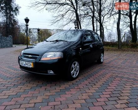 Черный Шевроле Калос, объемом двигателя 1.4 л и пробегом 167 тыс. км за 5299 $, фото 11 на Automoto.ua