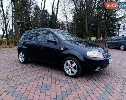 Черный Шевроле Калос, объемом двигателя 1.4 л и пробегом 167 тыс. км за 5299 $, фото 3 на Automoto.ua