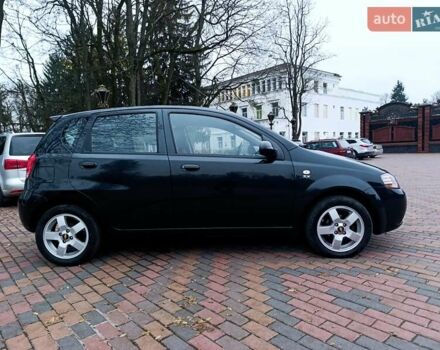 Черный Шевроле Калос, объемом двигателя 1.4 л и пробегом 167 тыс. км за 5299 $, фото 4 на Automoto.ua