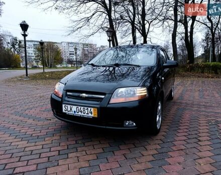 Черный Шевроле Калос, объемом двигателя 1.4 л и пробегом 167 тыс. км за 5299 $, фото 1 на Automoto.ua