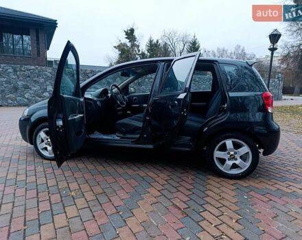 Черный Шевроле Калос, объемом двигателя 1.4 л и пробегом 167 тыс. км за 5299 $, фото 14 на Automoto.ua