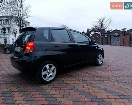 Черный Шевроле Калос, объемом двигателя 1.4 л и пробегом 167 тыс. км за 5299 $, фото 5 на Automoto.ua