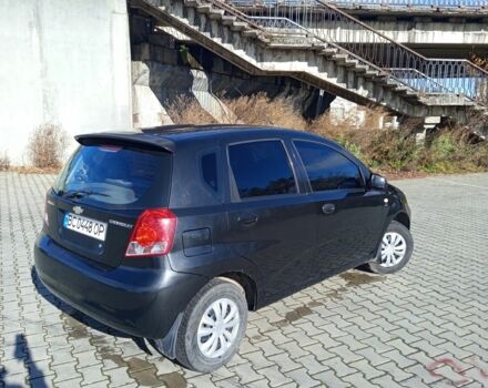 Черный Шевроле Калос, объемом двигателя 1.4 л и пробегом 220 тыс. км за 3300 $, фото 4 на Automoto.ua