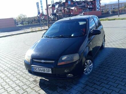 Черный Шевроле Калос, объемом двигателя 1.4 л и пробегом 221 тыс. км за 3300 $, фото 1 на Automoto.ua