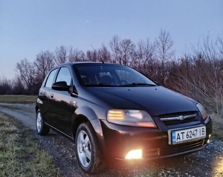 Черный Шевроле Калос, объемом двигателя 1.4 л и пробегом 120 тыс. км за 3799 $, фото 1 на Automoto.ua