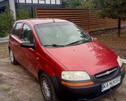 Червоний Шевроле Калос, об'ємом двигуна 1.2 л та пробігом 316 тис. км за 2000 $, фото 1 на Automoto.ua