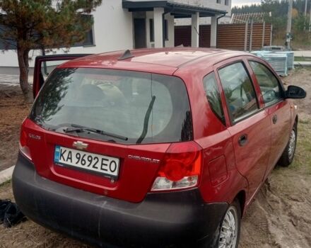 Червоний Шевроле Калос, об'ємом двигуна 1.2 л та пробігом 316 тис. км за 2000 $, фото 3 на Automoto.ua