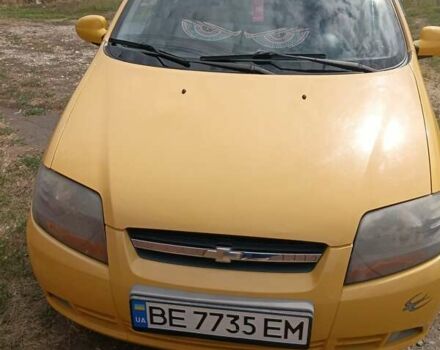 Жовтий Шевроле Калос, об'ємом двигуна 1.1 л та пробігом 127 тис. км за 3500 $, фото 1 на Automoto.ua