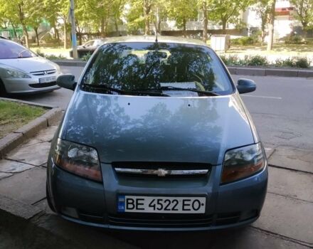 Синий Шевроле Калос, объемом двигателя 1.2 л и пробегом 142 тыс. км за 3200 $, фото 1 на Automoto.ua