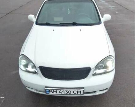 Белый Шевроле Лачетти, объемом двигателя 1.6 л и пробегом 218 тыс. км за 3800 $, фото 5 на Automoto.ua