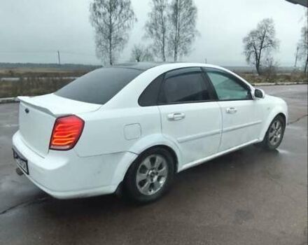 Белый Шевроле Лачетти, объемом двигателя 1.6 л и пробегом 218 тыс. км за 3800 $, фото 3 на Automoto.ua