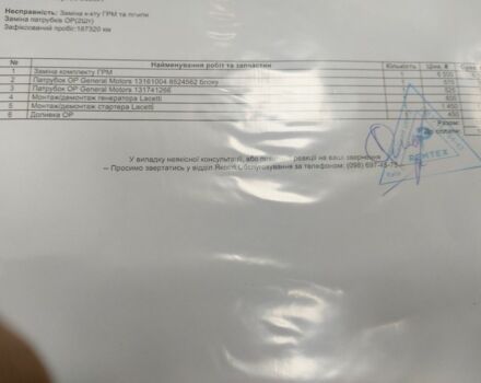 Білий Шевроле Лачетті, об'ємом двигуна 0 л та пробігом 189 тис. км за 4500 $, фото 17 на Automoto.ua