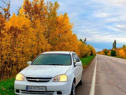 Белый Шевроле Лачетти, объемом двигателя 1.8 л и пробегом 0 тыс. км за 4100 $, фото 1 на Automoto.ua