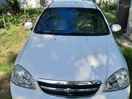 Белый Шевроле Лачетти, объемом двигателя 1.8 л и пробегом 173 тыс. км за 3900 $, фото 1 на Automoto.ua