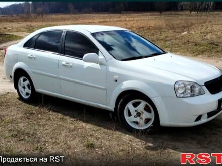 Белый Шевроле Лачетти, объемом двигателя 1.6 л и пробегом 231 тыс. км за 4300 $, фото 1 на Automoto.ua