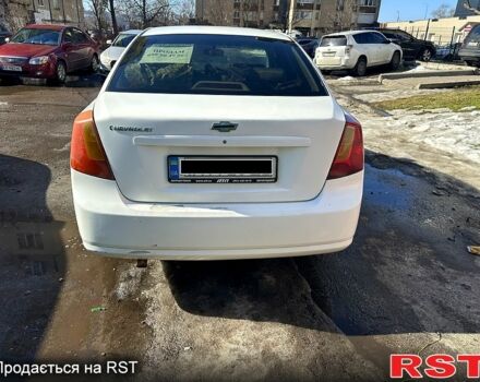 Белый Шевроле Лачетти, объемом двигателя 1.6 л и пробегом 24500 тыс. км за 3900 $, фото 1 на Automoto.ua