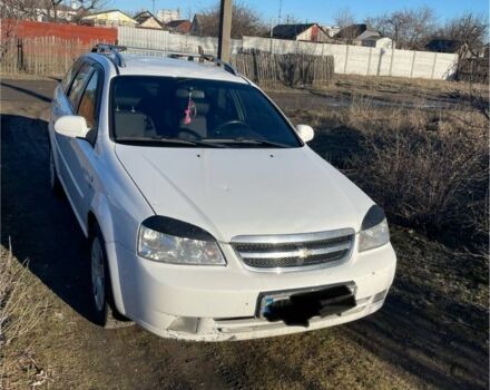 Белый Шевроле Лачетти, объемом двигателя 1.8 л и пробегом 295 тыс. км за 3400 $, фото 1 на Automoto.ua