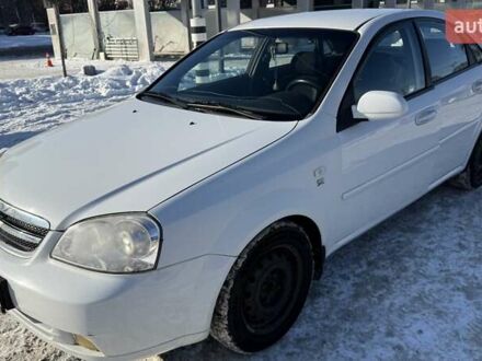 Белый Шевроле Лачетти, объемом двигателя 1.6 л и пробегом 146 тыс. км за 6600 $, фото 1 на Automoto.ua