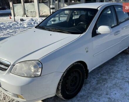 Белый Шевроле Лачетти, объемом двигателя 1.6 л и пробегом 146 тыс. км за 6600 $, фото 1 на Automoto.ua
