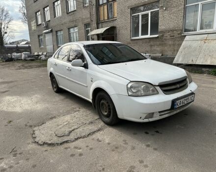 Белый Шевроле Лачетти, объемом двигателя 1.6 л и пробегом 493 тыс. км за 4200 $, фото 1 на Automoto.ua