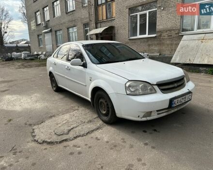 Белый Шевроле Лачетти, объемом двигателя 1.6 л и пробегом 493 тыс. км за 3200 $, фото 1 на Automoto.ua
