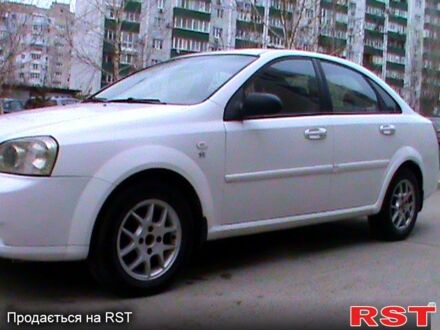 Білий Шевроле Лачетті, об'ємом двигуна 1.6 л та пробігом 200 тис. км за 4098 $, фото 1 на Automoto.ua