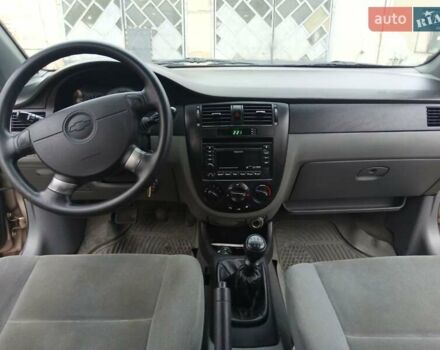 Бежевый Шевроле Лачетти, объемом двигателя 1.6 л и пробегом 183 тыс. км за 3500 $, фото 5 на Automoto.ua