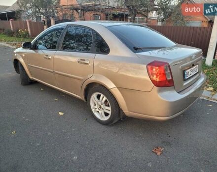 Бежевый Шевроле Лачетти, объемом двигателя 1.6 л и пробегом 195 тыс. км за 3300 $, фото 4 на Automoto.ua