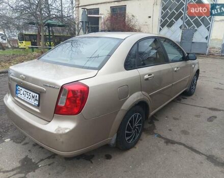 Бежевый Шевроле Лачетти, объемом двигателя 1.6 л и пробегом 183 тыс. км за 3500 $, фото 3 на Automoto.ua