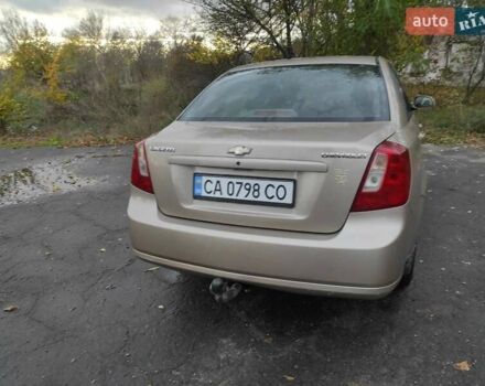 Бежевый Шевроле Лачетти, объемом двигателя 1.8 л и пробегом 212 тыс. км за 3700 $, фото 4 на Automoto.ua