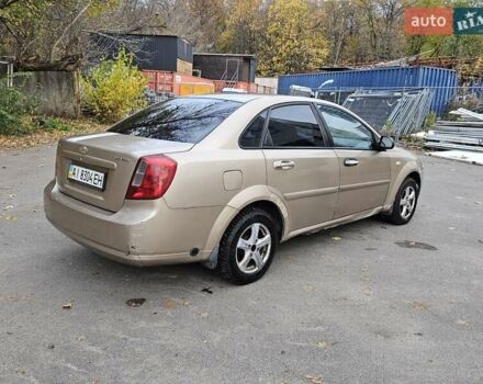 Бежевий Шевроле Лачетті, об'ємом двигуна 1.6 л та пробігом 200 тис. км за 2000 $, фото 4 на Automoto.ua